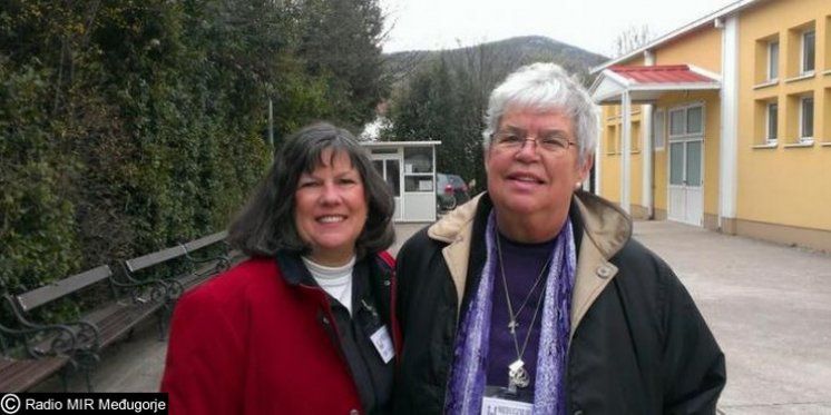 Karen Carden e Marie Gastefsen: &ldquo;Questo incontro a Medjugorje ci &egrave; di grande aiuto&rdquo;