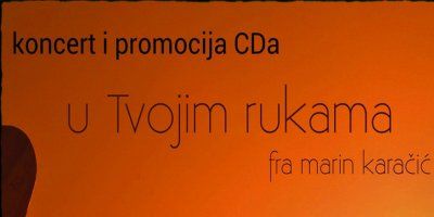 Promocija CD-a "U Tvojim rukama" fra Marina Karačića u Širokom Brijegu