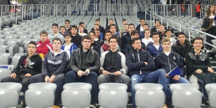 Škola rukometa Međugorje na utakmici Zagreb &ndash; Barcelona