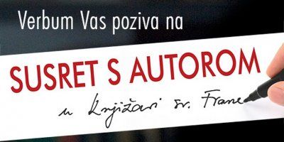 Najava: Marina Čapalija na "Susretu s autorom" u Verbumovoj Knjižari sv. Frane u Splitu 19. svibnja