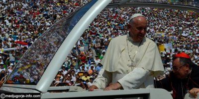 La parrocchia di Medjugorje all&rsquo;incontro con Papa Francesco a Sarajevo