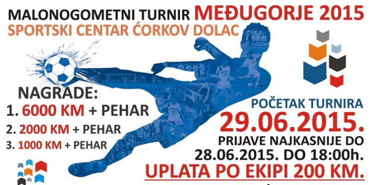 Večeras započinje Malonogometni turnir "Međugorje 2015."