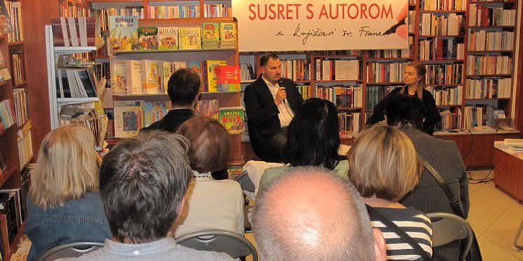 Marin Kaporelo gostovao na Verbumovu "Susretu s autorom" u Knjižari sv. Frane u Splitu 29. rujna