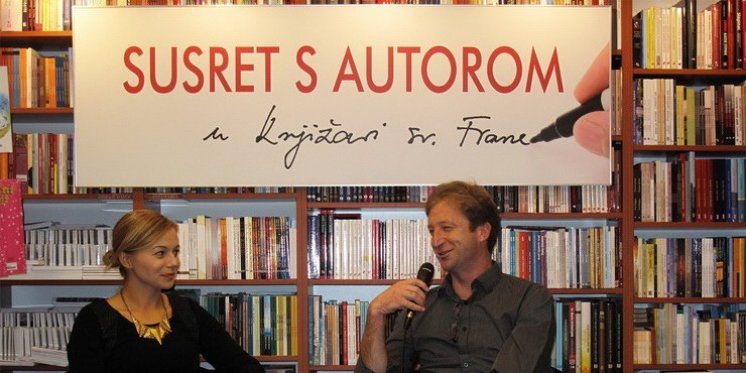 Fra Jozo Čirko gostovao na Verbumovu "Susretu s autorom" u Splitu u listopadu