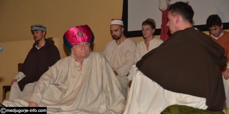 U Međugorju održana predstava "Brat magarac"