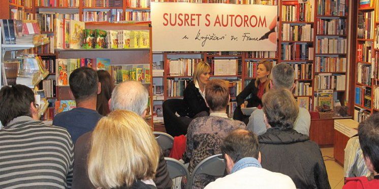 Maja Jakšić gostovala na Verbumovu "Susretu s autorom" 24. studenoga u Splitu