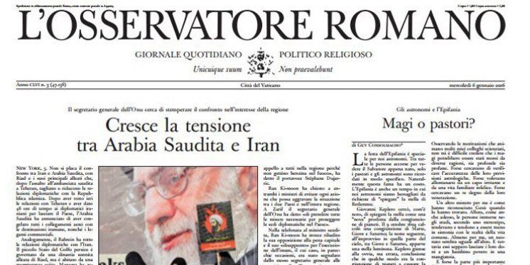 Vatikanski dnevnik o najnovijoj naslovnici Charlie Hebdoa: &bdquo;za žaljenje&ldquo;