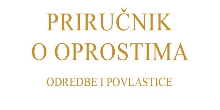 Na konferenciji za medije predstavljen "Priručnik o oprostima" 