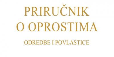 Na konferenciji za medije predstavljen "Priručnik o oprostima" 