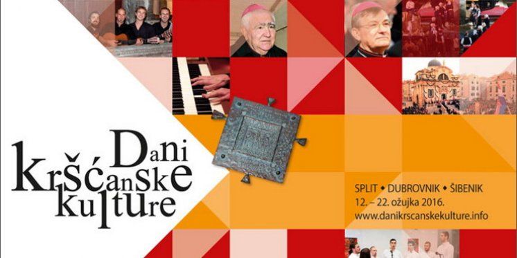 Započinju 12. "Dani kršćanske kulture" u Splitu, Dubrovniku i Šibeniku