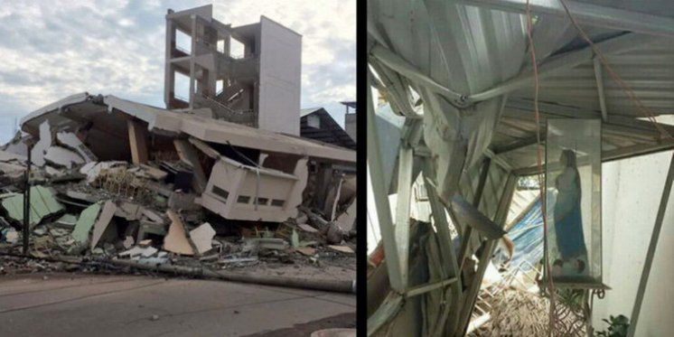 Il Terremoto Distrugge la Scuola della Parocchia ma al suo Interno Avviene l'Incredibile!