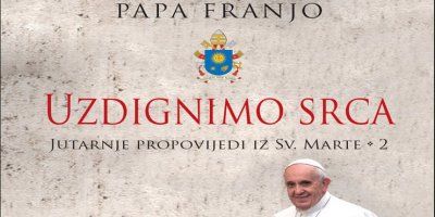 Predstavljen novi svezak jutarnjih propovijedi pape Franje "Uzdignimo srca"