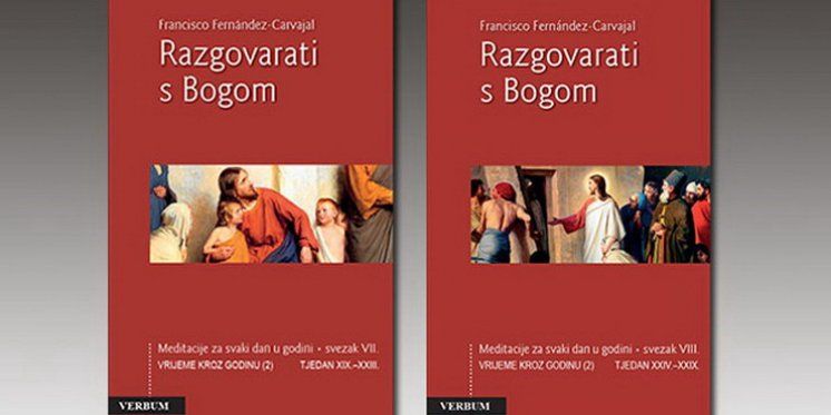 Predstavljena dva nova sveska Carvajalovih meditacija "Razgovarati s Bogom"