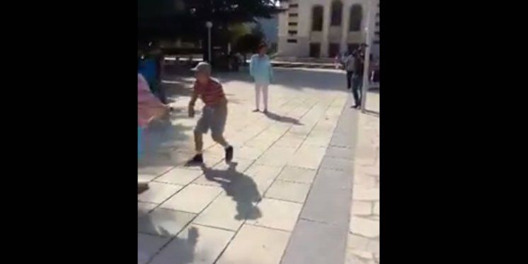 Un giovane di Irlanda entr&ograve; a Medjugorje