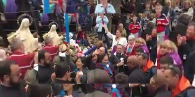 Durante l&rsquo;apparizione salta dalla sedia a rotelle e si grida al Miracolo a Medjugorje