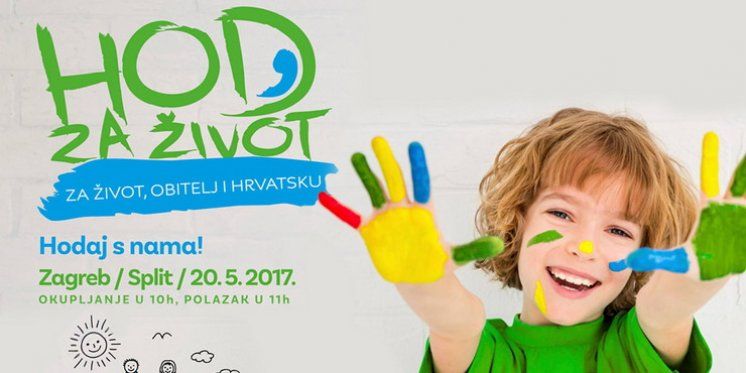 Drugi &bdquo;Hod za život&rdquo; u Zagrebu