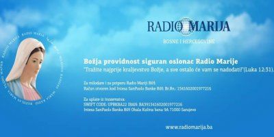 &ldquo;Radio Marija&ldquo; Bosne i Hercegovine prisutna i u Vašem gradu!