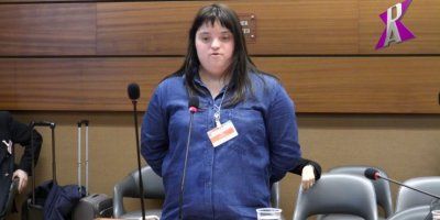 GOVOR DJEVOJKE S DOWNOVIM SINDROMOM ISPRED SKUPŠTINE UN-A &bdquo;Molim Vas, ne pokušavajte nas sve ubiti. Ja imam pravo živjeti&hellip;&rdquo; 