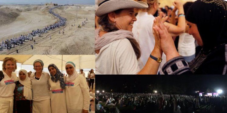 Tisuće Palestinki i Izraelki marširalo kroz pustinju za mir: "Mi smo žene s desnice, s ljevice, Židovke i Arapkinje, iz gradova i periferija, i mi smo odlučile da ćemo spriječiti idući rat"
