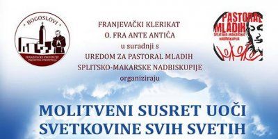 Molitveni susret uoči svetkovine Svih Svetih: "Svetost pobjeđuje"