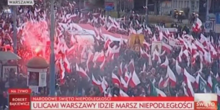 (VIDEO) Poljska proslavila Dan neovisnosti &ndash; &bdquo;Želimo Boga&ldquo; slogan velikog marša u Varšavi!