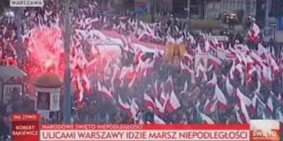 (VIDEO) Poljska proslavila Dan neovisnosti &ndash; &bdquo;Želimo Boga&ldquo; slogan velikog marša u Varšavi!