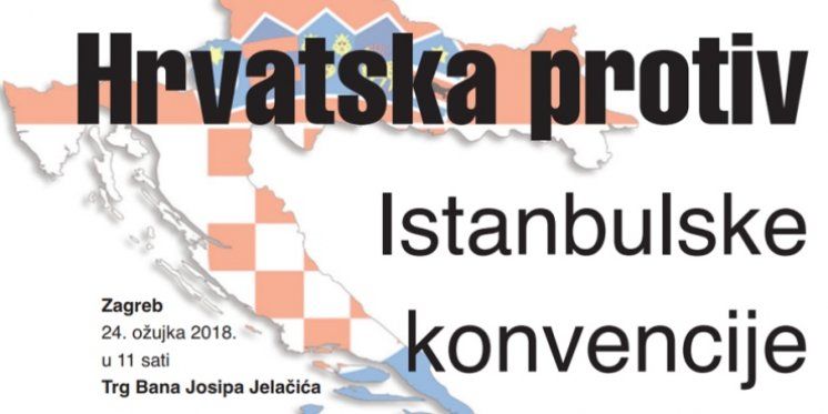 Osnovana inicijativa 'Hrvatska protiv Istanbulske konvencije!'