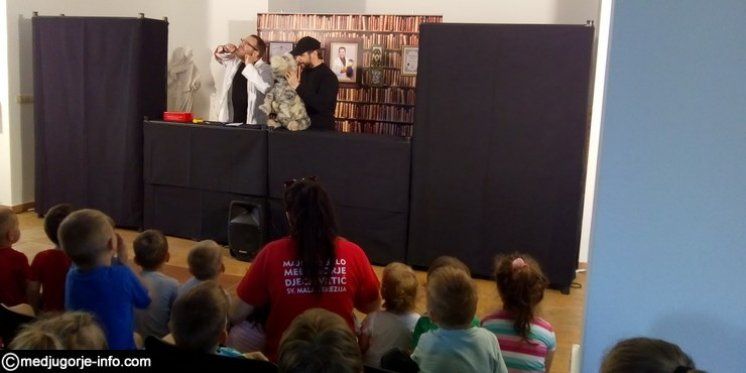 LUTKARSKI IGROKAZ &bdquo;DOKTOR OD ŽIVOTINJICA&ldquo; u Dječjem vrtiću Sv. Mala Terezija