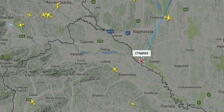 'I još samo jedna riječ - neopisivo': pokušajte se ne naježiti na dobrodošlicu koju su Kontrola leta i MIG-ovi priredili Vatrenima prilikom ulaska u hrvatski zračni prostor