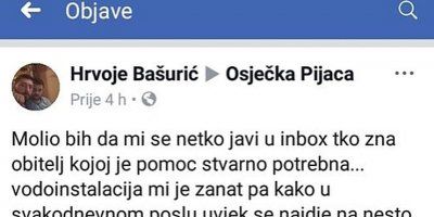 SLAVONAC DOBROTOM SRUŠIO INTERNET! &lsquo;Znate ljude kojima je potrebna pomoć? Javite mi u inbox, uljepšat ću im Božić&rsquo;