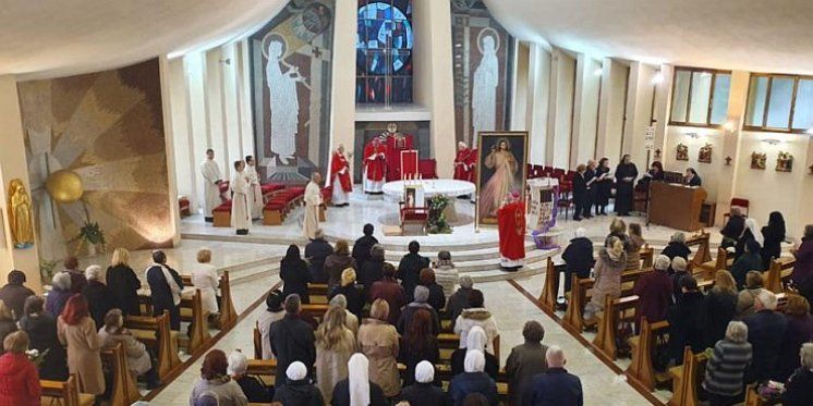 Slika "Milosrdni Isus" stigla u banjolučku katedralu.