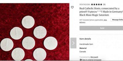Online trgovina prodaje devet "posvećenih" hostija 