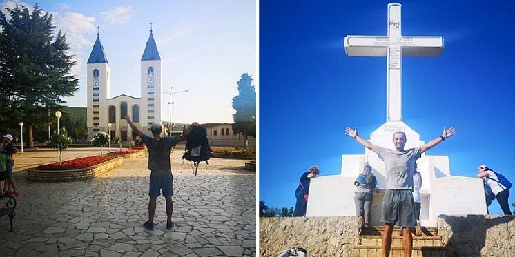Hodao 1200 km od Z&uuml;richa do Međugorja: "Gospa je bila uz mene"