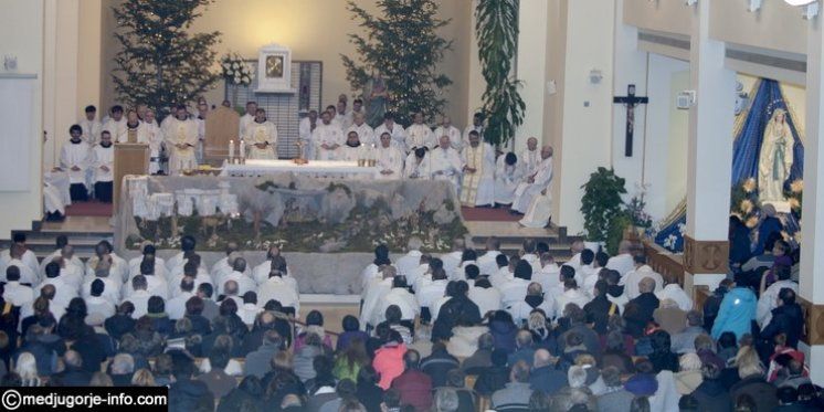 NOVA GODINA U &bdquo;HRAMU KRALJICE MIRA&ldquo; u MEĐUGORJU