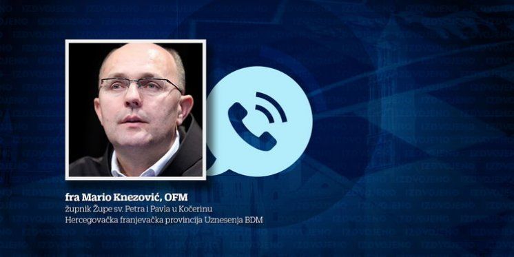 Fra Mario Knezović za LTV: 'Mi nismo crkva unutar zidina. Naša crkva je živa crkva.'