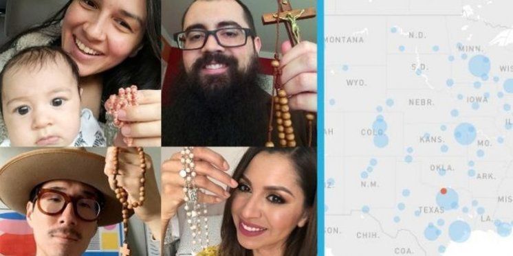 ODLIČNA IDEJA! Katolici diljem svijeta mole krunicu na novoj internet stranici &bdquo;Karta nade&rdquo;