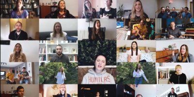 45 izvođača hrvatske duhovne glazbe iz karantene predstavili pjesmu ''Put stvara''