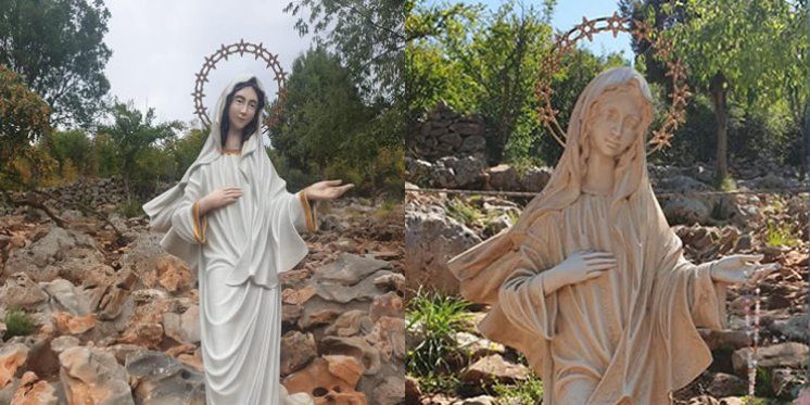 'RITORNO' DELLA STATUA DELLA MADONNA SULLA CROCE BLU