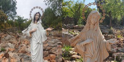 'RITORNO' DELLA STATUA DELLA MADONNA SULLA CROCE BLU