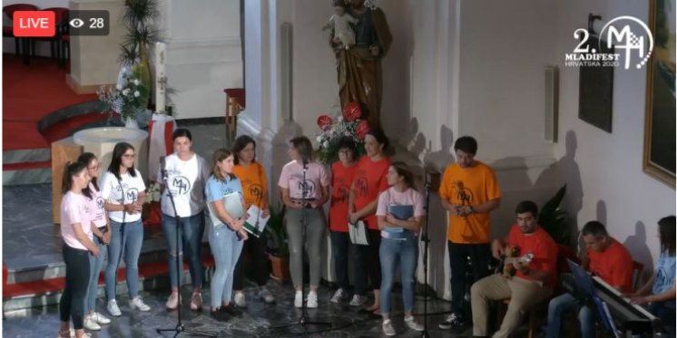 UŽIVO Započeo 2. Mladifest u Hrvatskoj - U programu sudjeluju međugorski župnik fra Marinko Šakota, biskup Košić, pater Ike, Alan Hržica&hellip;