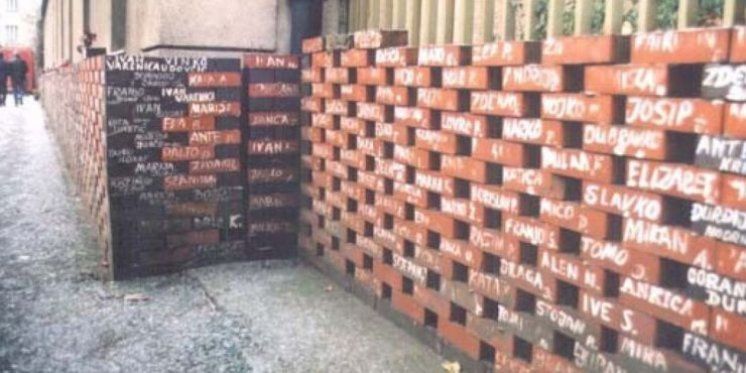 Zid boli - simbol stradanja Hrvata u Domovinskom ratu podignut prije 27 godina