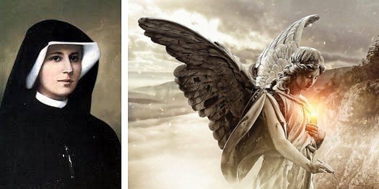 Sveta Faustina opisala je svog anđela čuvara: "Ne napušta me ni na trenutak, svuda me prati"