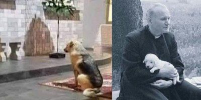 Pogledajte dirljivu fotografiju iza koje stoji snažno svjedočanstvo o Živom Bogu i sv. Ivanu Pavlu II