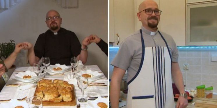 U VEČERI ZA 5 NA SELU: Svećenik oduševio 'Nebeskim jelovnikom'