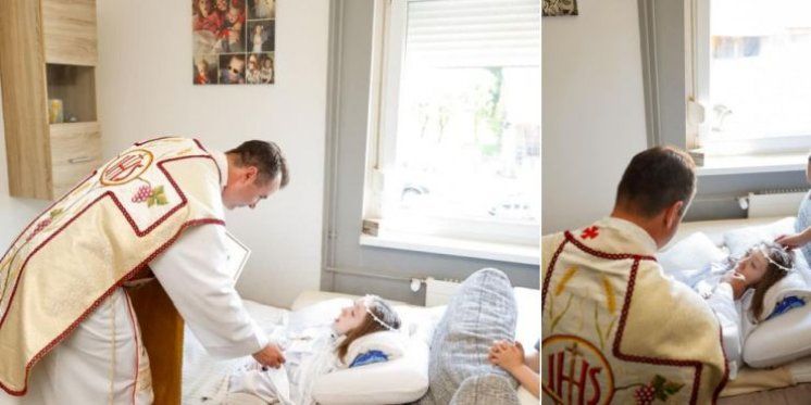 SVJEDOČANSTVO BOŽJE BLIZINE Tamara je čekala svoga Isusa kojeg je jučer primila u svoje srce i s kojim je "uzašla na Nebo!