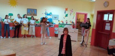 Posjet osnovne glazbene škole Brotnjo vrtiću &bdquo;Sv. Mala Terezija&ldquo;