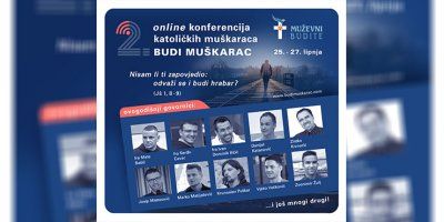 2. online konferencija katoličkih muškaraca pod nazivom ''Budi muškarac''