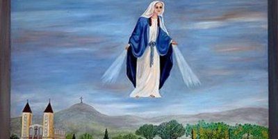 Vlado Falak o svojoj slici "Gospa iznad Međugorja"