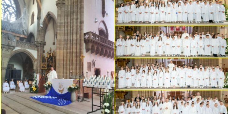 U Hrvatskoj katoličkoj župi M&uuml;nchen 167 djece primilo prvu svetu pričest